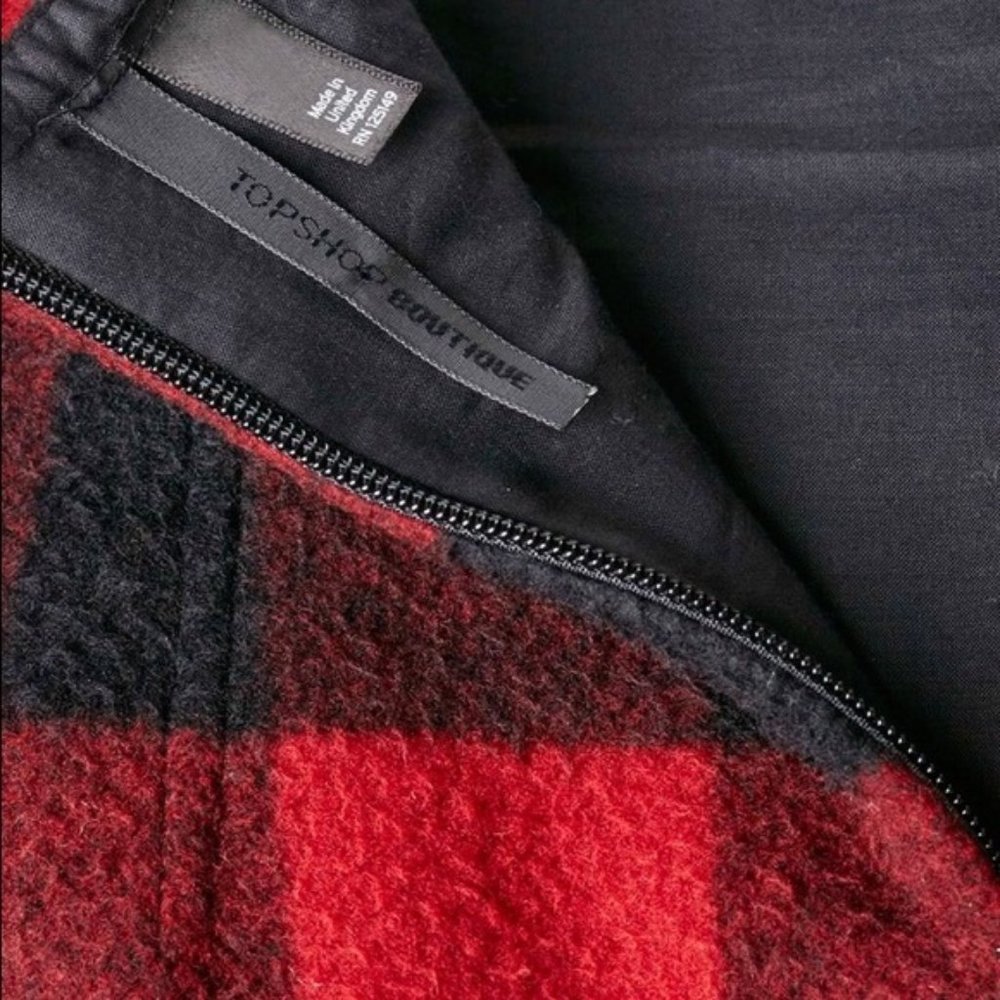 Topshop Buffalo plaid skirt - Picture 5 of 6